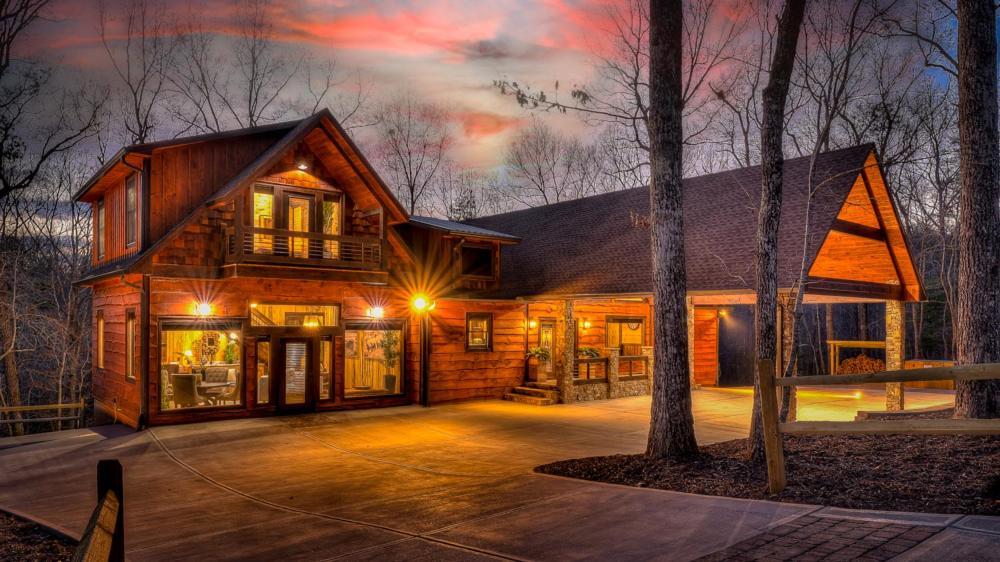 Luxe Mountain Retreat Villa Blue Ridge Exterior photo