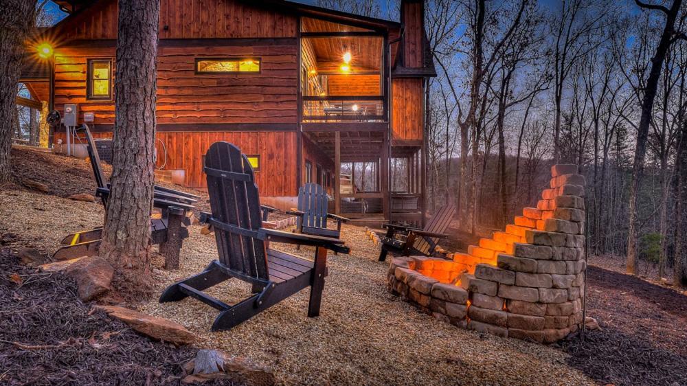 Luxe Mountain Retreat Villa Blue Ridge Exterior photo