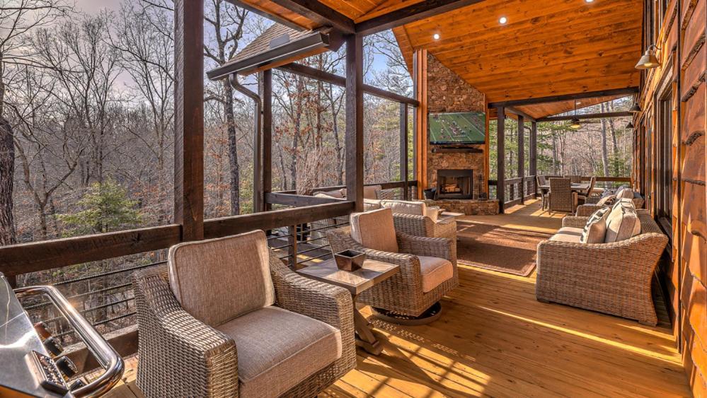 Luxe Mountain Retreat Villa Blue Ridge Exterior photo