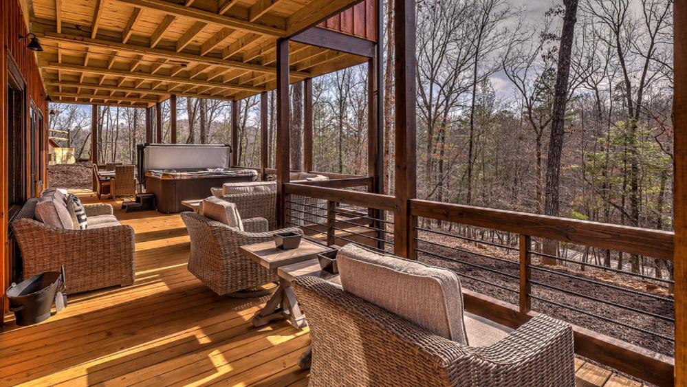 Luxe Mountain Retreat Villa Blue Ridge Exterior photo