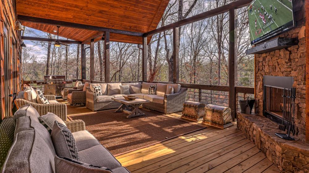 Luxe Mountain Retreat Villa Blue Ridge Exterior photo