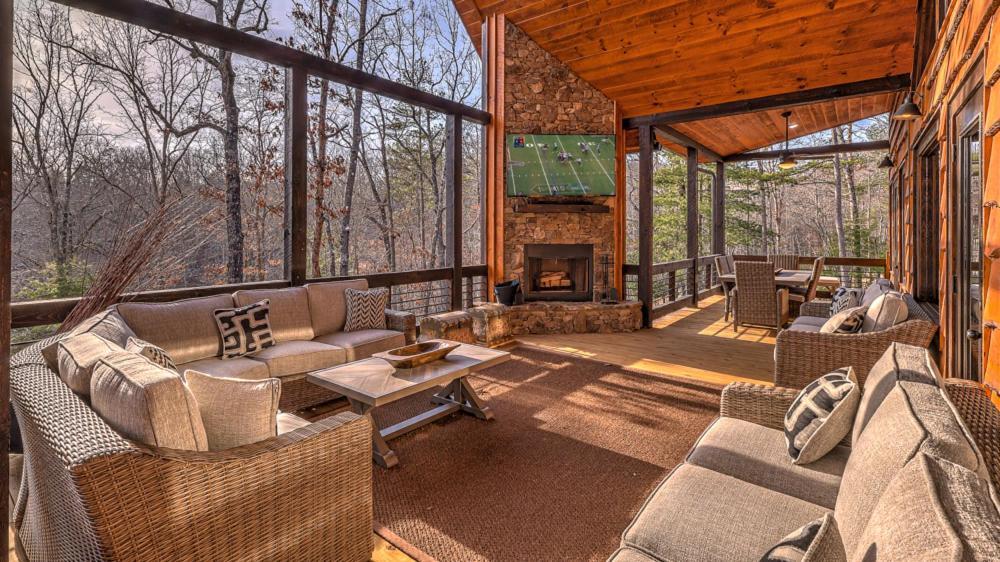Luxe Mountain Retreat Villa Blue Ridge Exterior photo