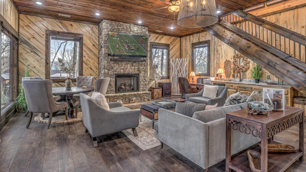 Luxe Mountain Retreat Villa Blue Ridge Exterior photo
