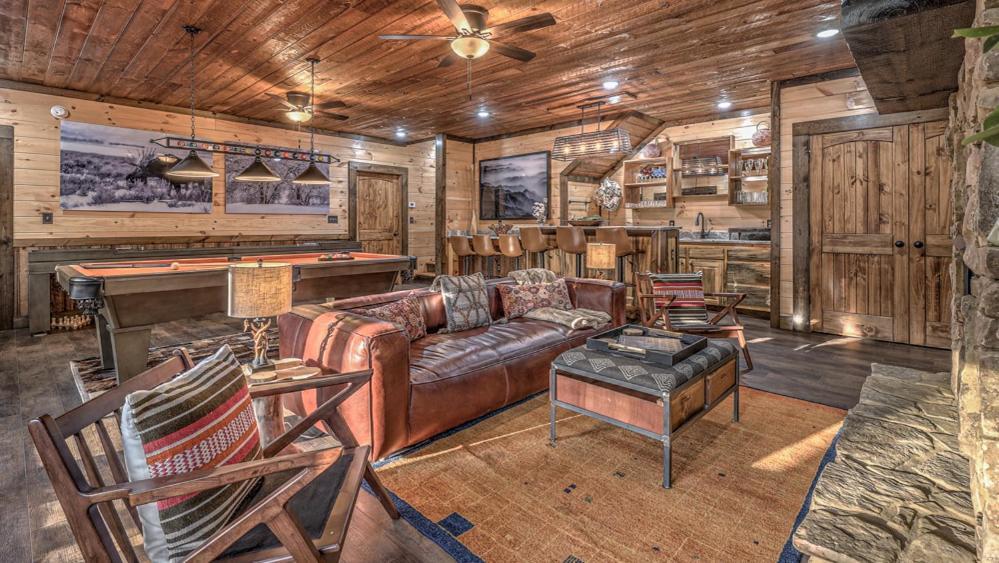Luxe Mountain Retreat Villa Blue Ridge Exterior photo