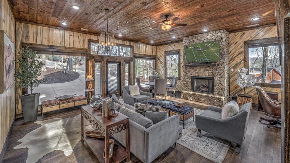Luxe Mountain Retreat Villa Blue Ridge Exterior photo