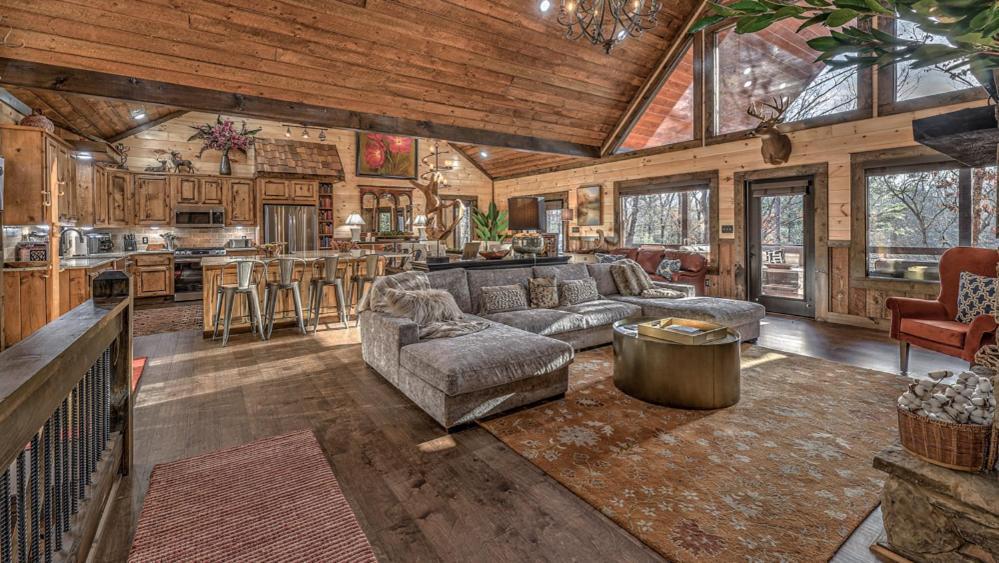 Luxe Mountain Retreat Villa Blue Ridge Exterior photo