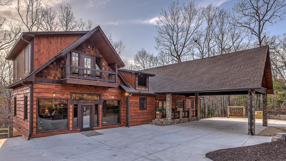 Luxe Mountain Retreat Villa Blue Ridge Exterior photo