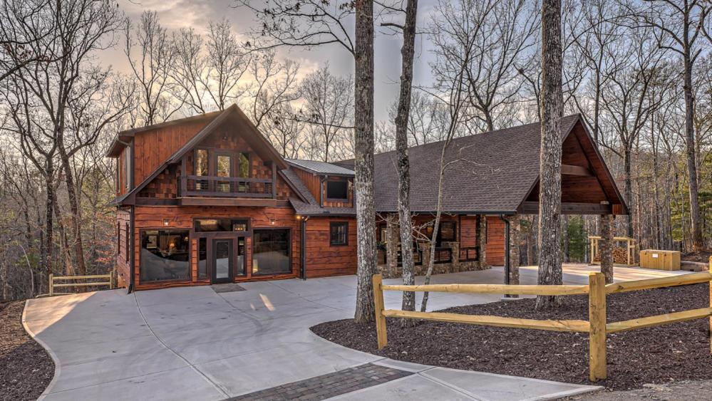 Luxe Mountain Retreat Villa Blue Ridge Exterior photo